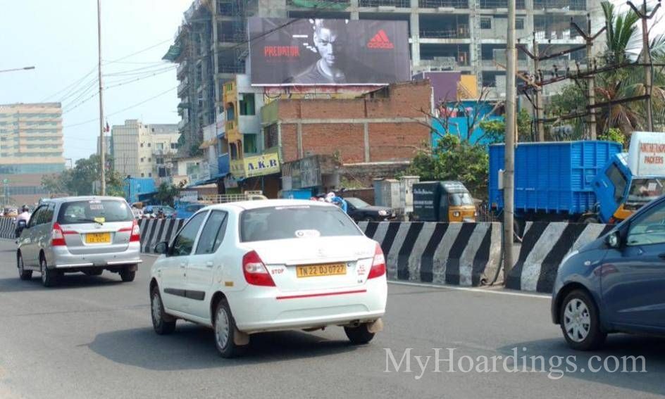 OOH Advertising Velachery Taramani Road Chennai, Hoardings Agency in Chennai, Flex Banner
